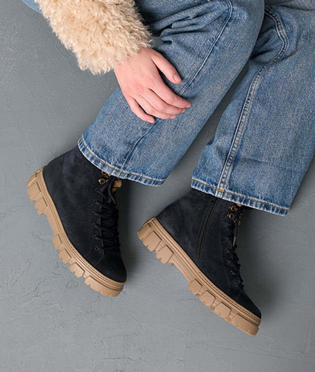 Paul Green 5663-007 Warm Lining in Blue
