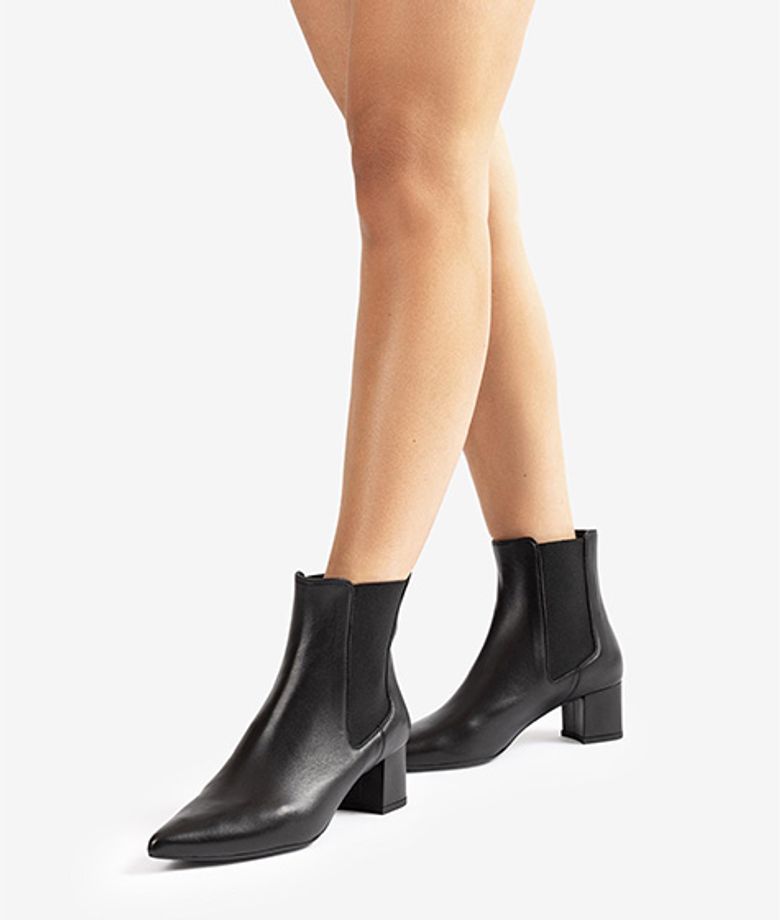 Unisa JURI_NTO BLACK ankle boots in black