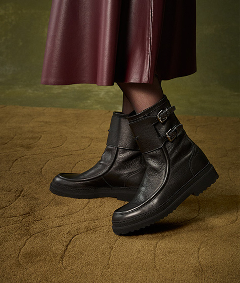 Donna Carolina KILIA HUG FENIX NERO 58.732.071-001 Ankle Boots in Black