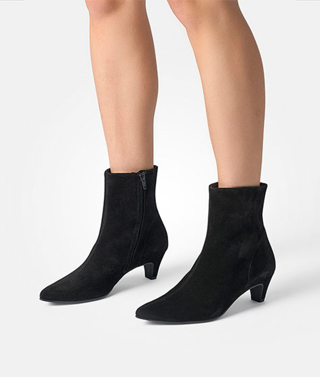 Paul Green 8288-018 ankle boots in black