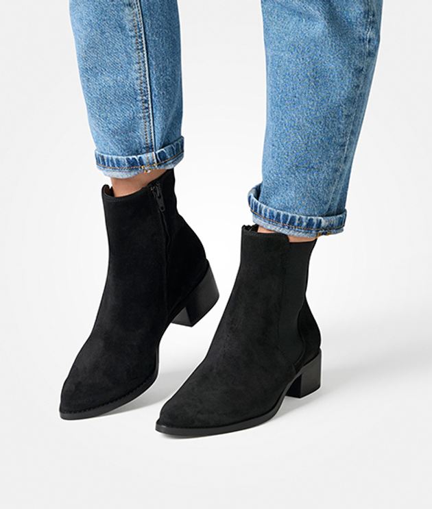 Paul Green 8271-028 ankle boots in black