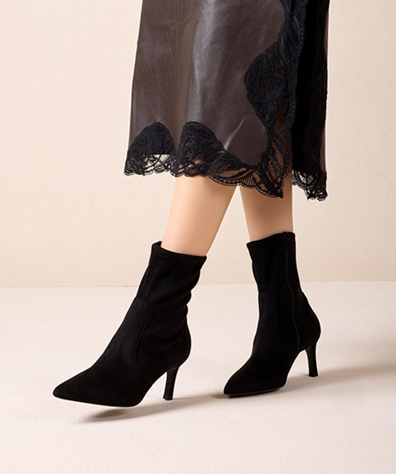 Unisa LAVOY_ST BLACK Ankle Boots in Black