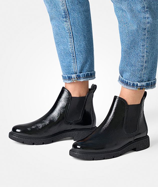 Paul Green 8258-018 ankle boots in black