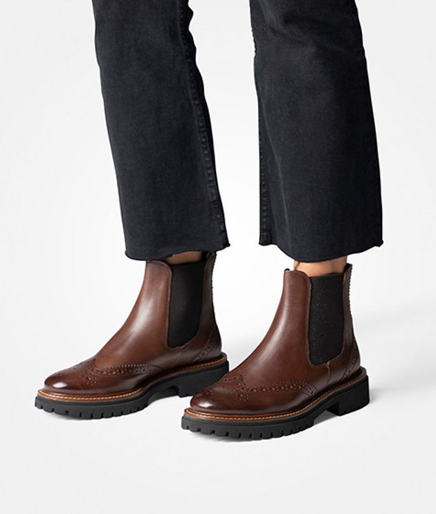 Paul Green 9093-032 ankle boots in brown