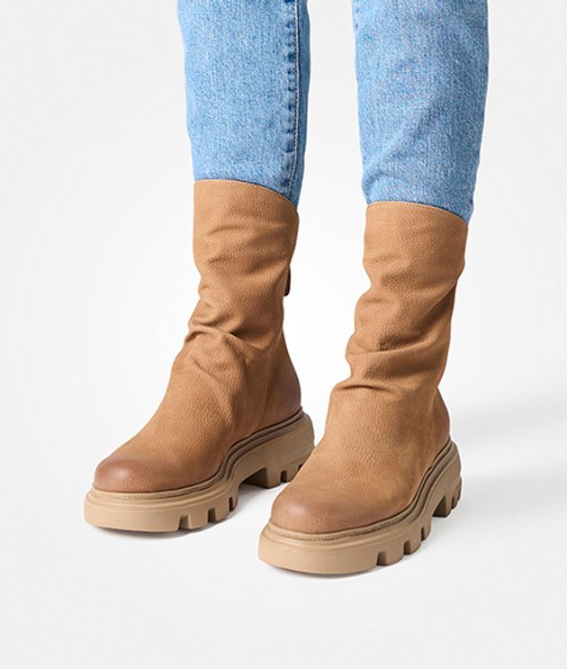 Paul Green 8253-008 ankle boots in brown