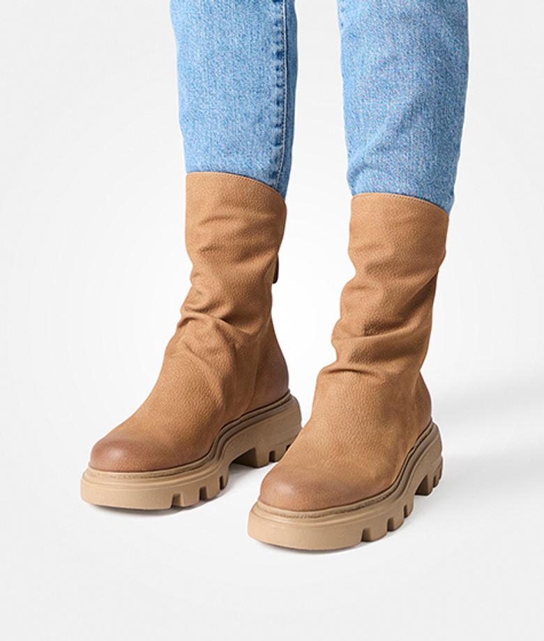 Paul Green 8253-008 ankle boots in brown
