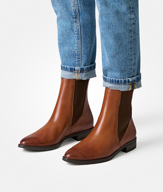 Paul Green 8264-020 ankle boots in brown