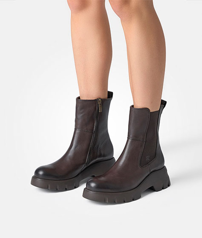 Paul Green 8104-080 ankle boots in brown