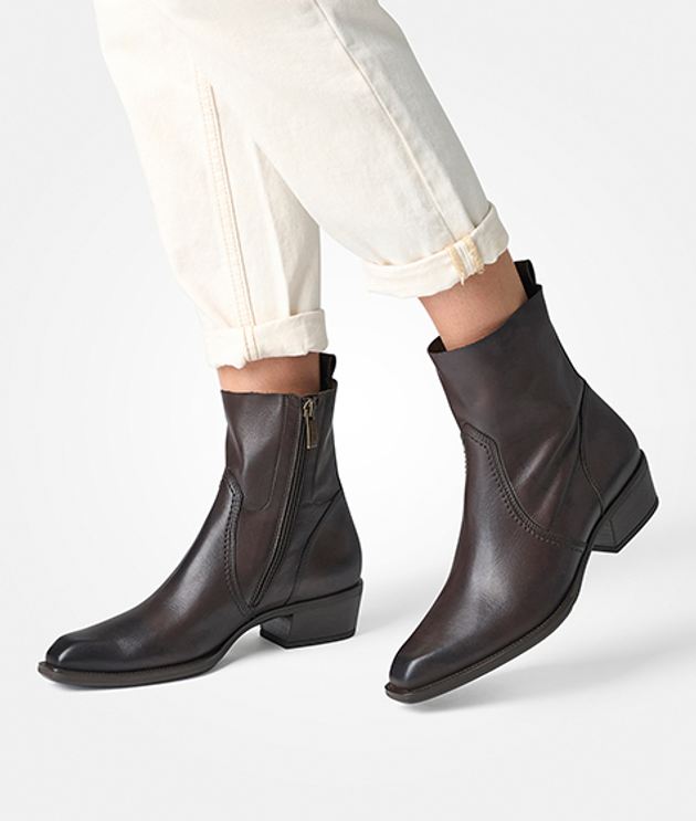 Paul Green 8276-018 ankle boots in brown