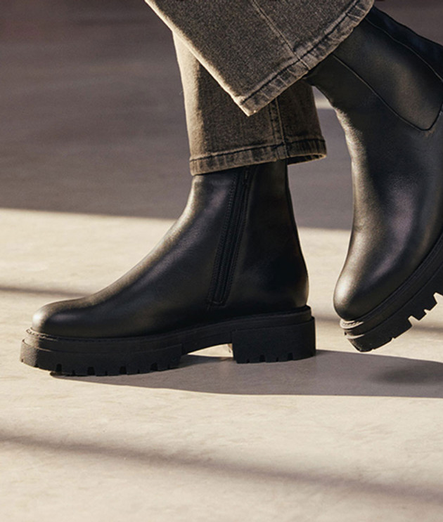 Blackstone AL415 DARK BROWN Stiefeletten in braun