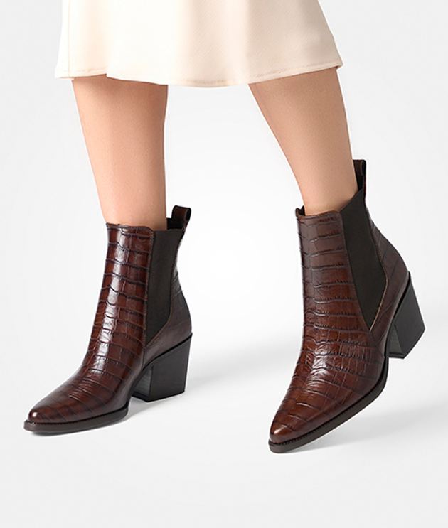 Paul Green 8150-038 ankle boots in brown