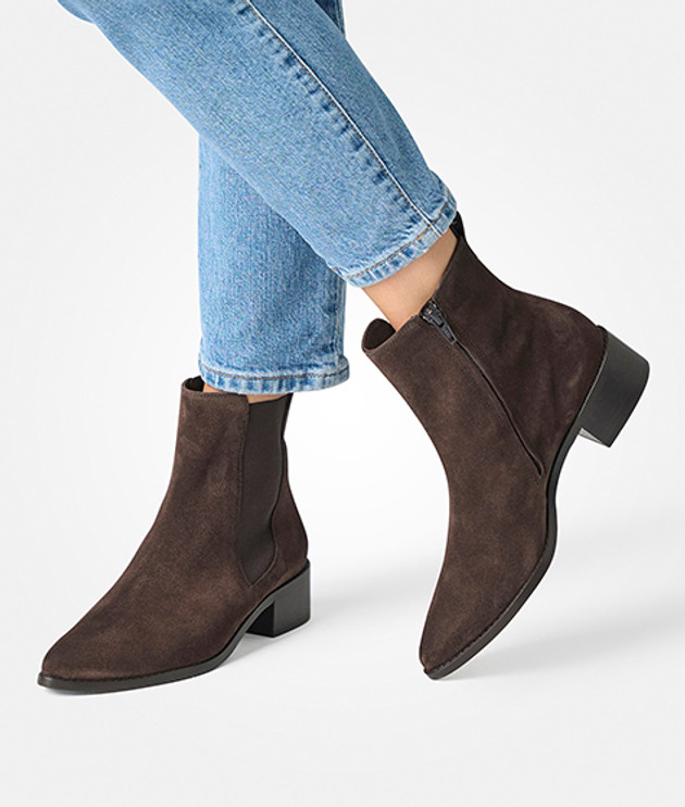 Paul Green 8271-000 Ankle Boots in Brown