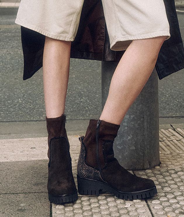 Donna Carolina RAY STRASS 56.699.148-001 Ankle boots in brown