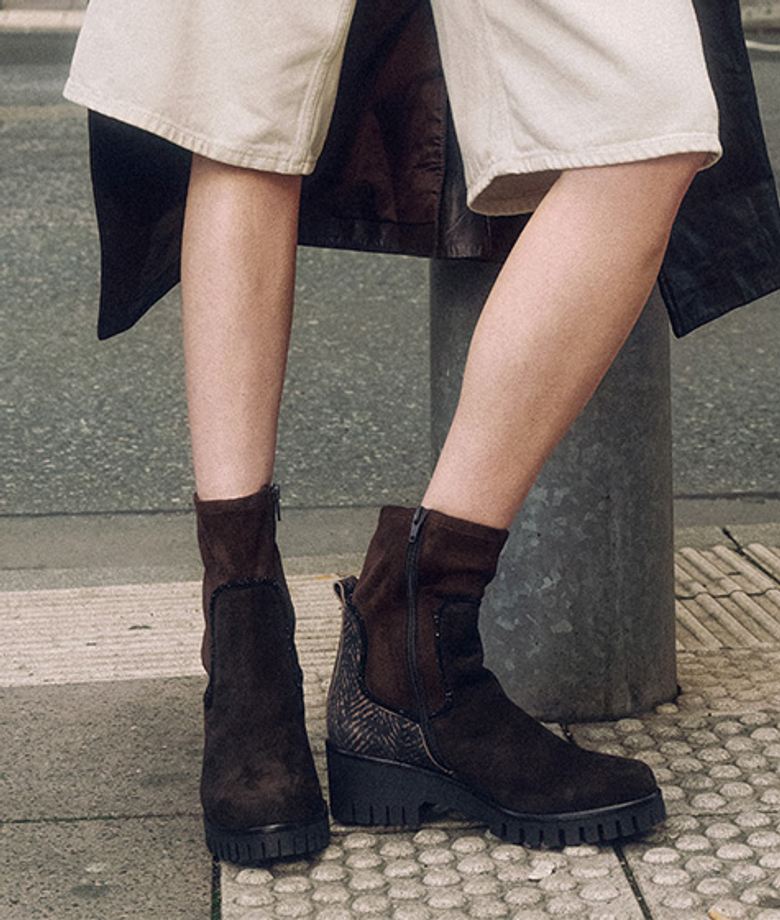 Donna Carolina RAY STRASS 56.699.148-001 Ankle boots in brown