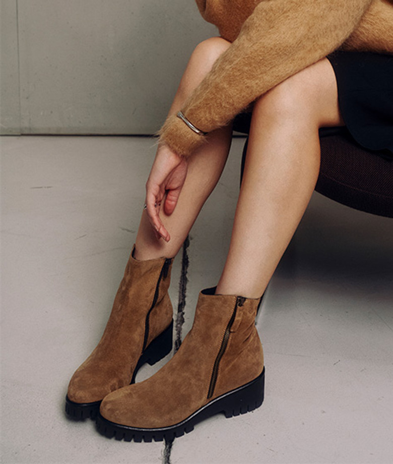 Donna Carolina RAY DUO 56.699.107-003 Ankle Boots in Brown
