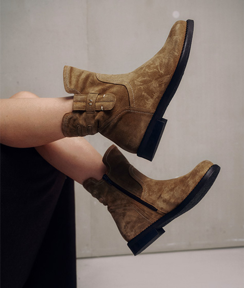 Donna Carolina ROXY ROCK 56.428.316-001 Ankle Boots in Brown