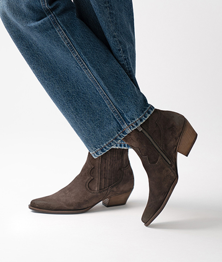 Paul Green 8144-049 ankle boots in brown
