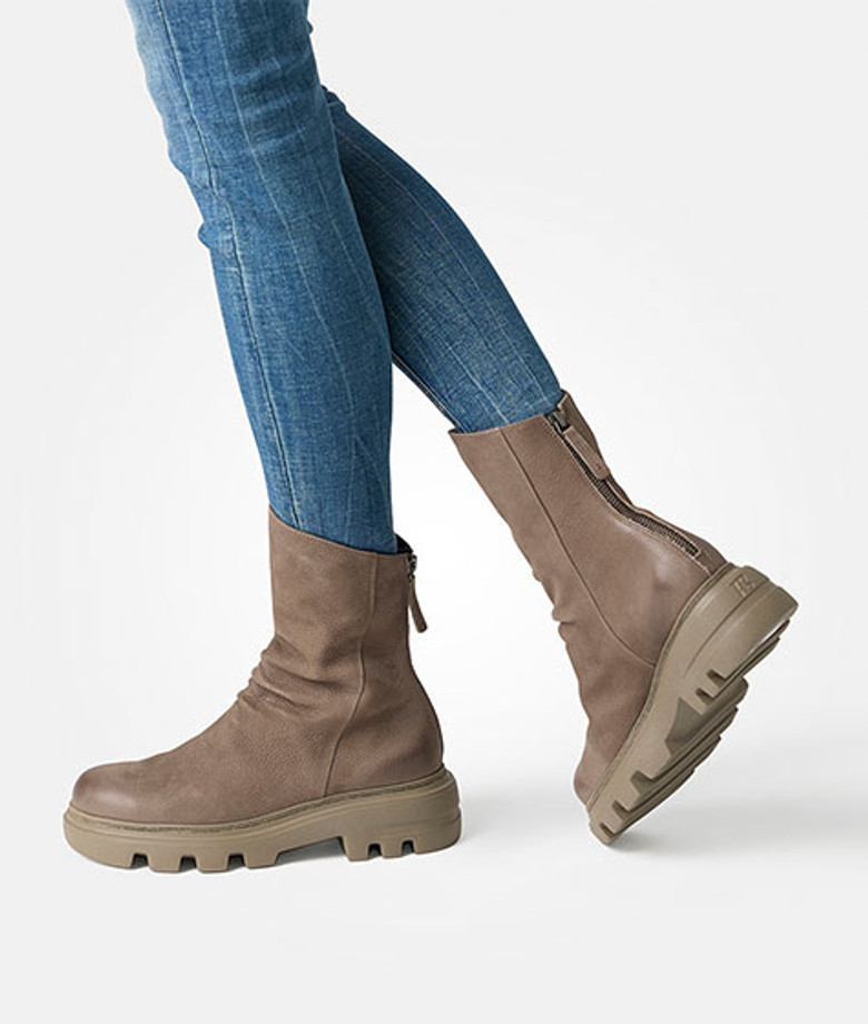 Paul Green 8253-030 ankle boots in gray