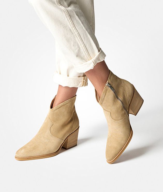 Paul Green 8110-024 ankle boots in beige