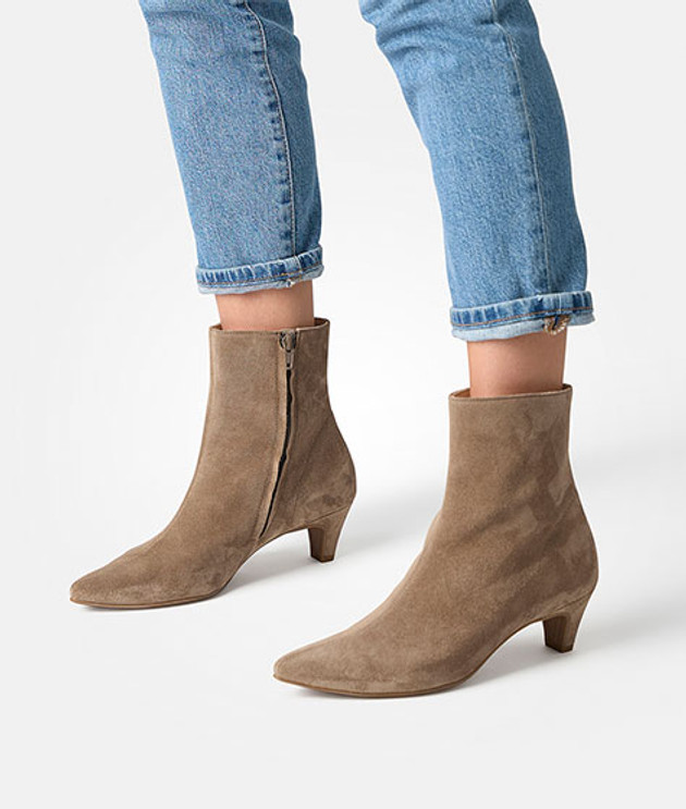 Paul Green 8288-028 ankle boots in beige
