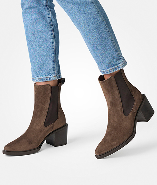 Paul Green 8252-010 Ankle Boots in Beige