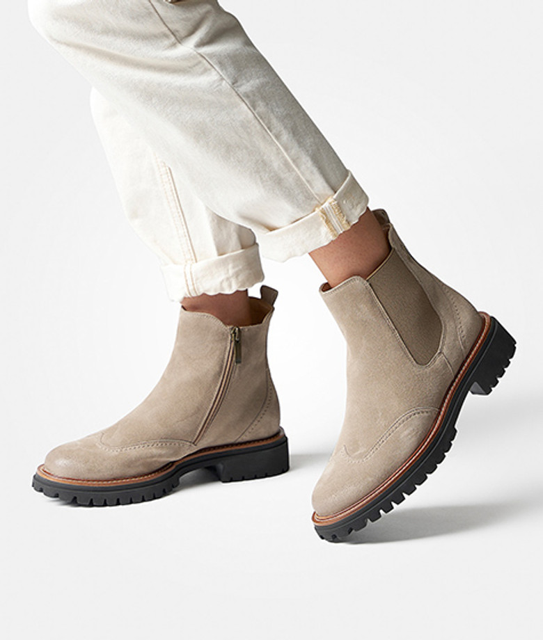 Paul Green 8119-058 ankle boots in beige