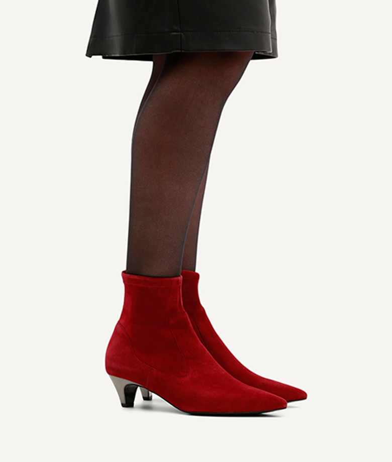 Peter Kaiser 75317 556 ankle boots in red