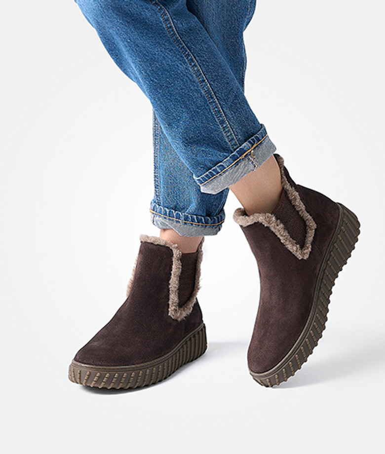 Paul Green 8292-008 warm lining in brown