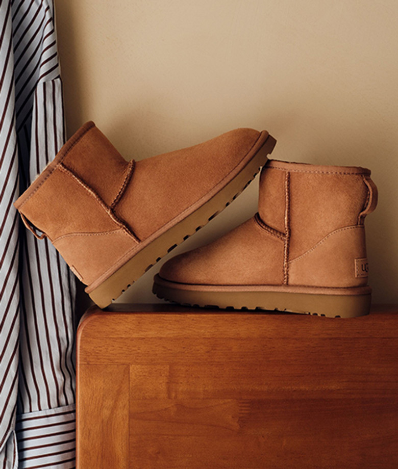 UGG 1016222-16W Classic Mini warm lining in brown