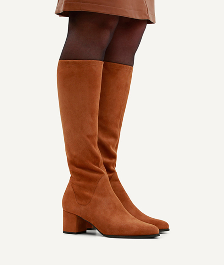 Peter Kaiser 75526 LEDER STRETCH boots in brown