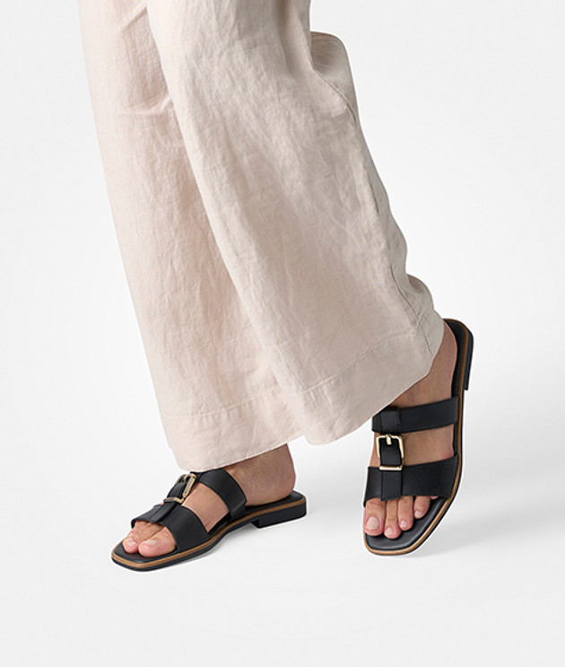 Paul Green 6188-009 sandals in black