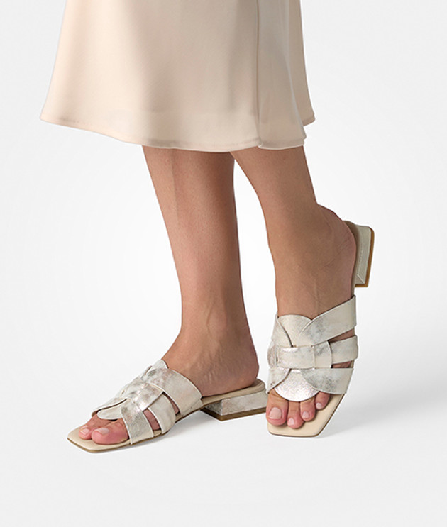 Paul Green 6187-039 sandals in silver