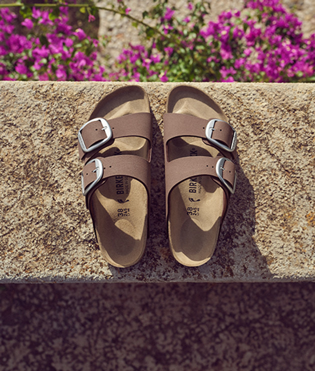 Birkenstock ARIZONA BIG BUCKLE
BIRKO-FLOR Sandaletten in braun