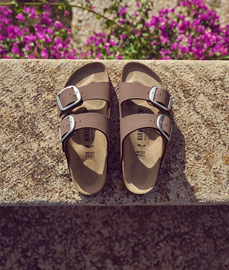 Birkenstock ARIZONA BIG BUCKLE
BIRKO-FLOR Sandaletten in braun