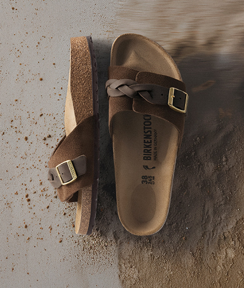 Birkenstock 1031734 OITA BRAIDED sandals in brown