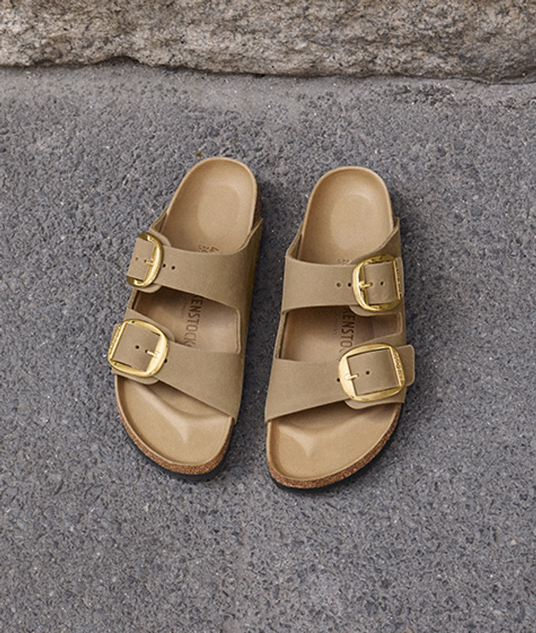 Birkenstock 1030395 ARIZONA BIG BUCKLE sandals in beige