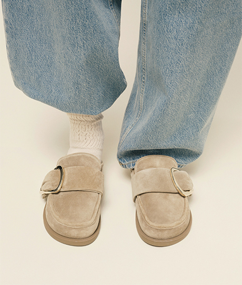 INUIKII MUL SOFT sandals in beige