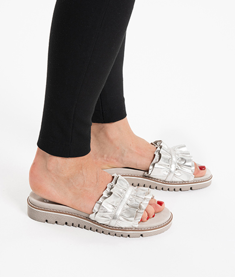 Ara 28121-11 KENT-SPORT-S Sandaletten in metallic