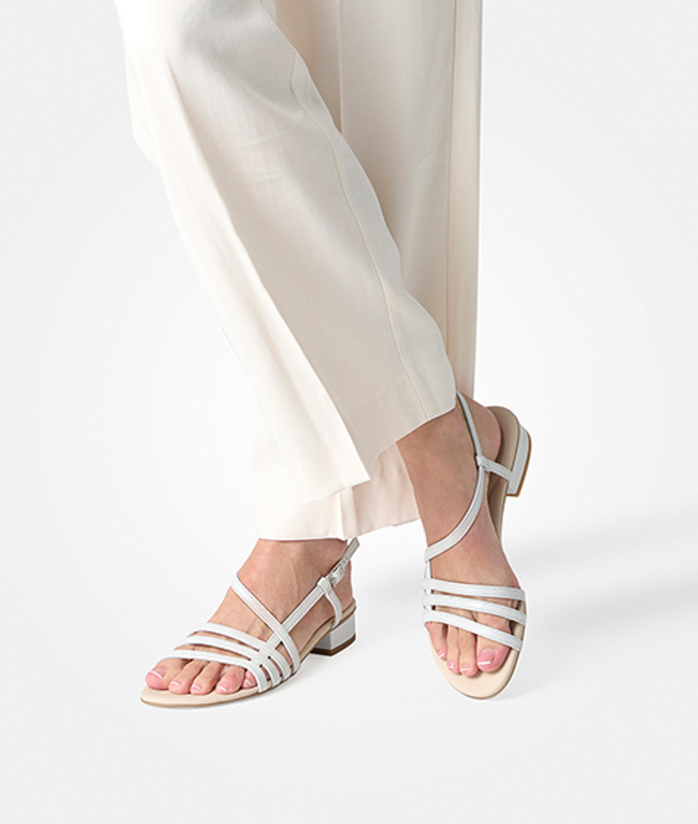 Paul Green 7621-199 sandals in white