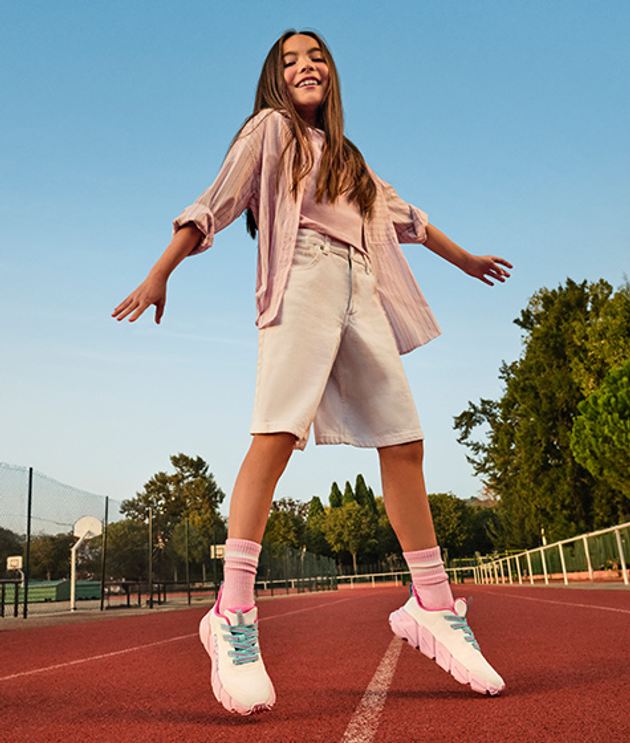 GEOX FLEXYPER FAST sneaker in white