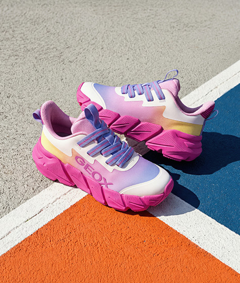 GEOX FLEXYPER FAST Sneaker in bunt