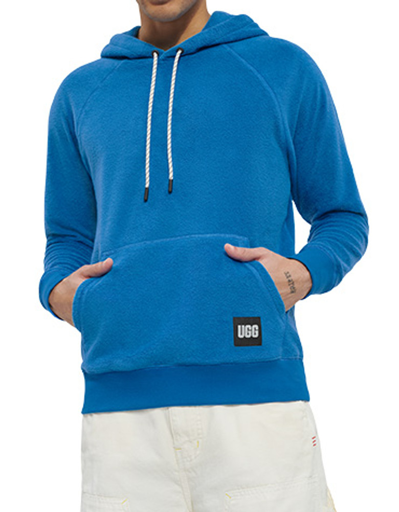 UGG 1133414 MRBL TERRANCE HOODIE FL Homewear in blau