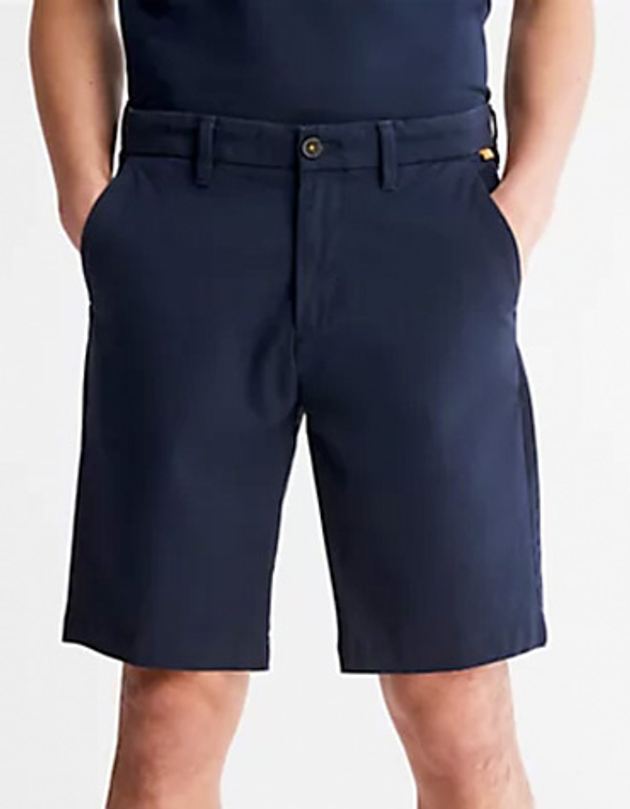 Timberland A2DFM433 Straight Chino Short Pants in blue