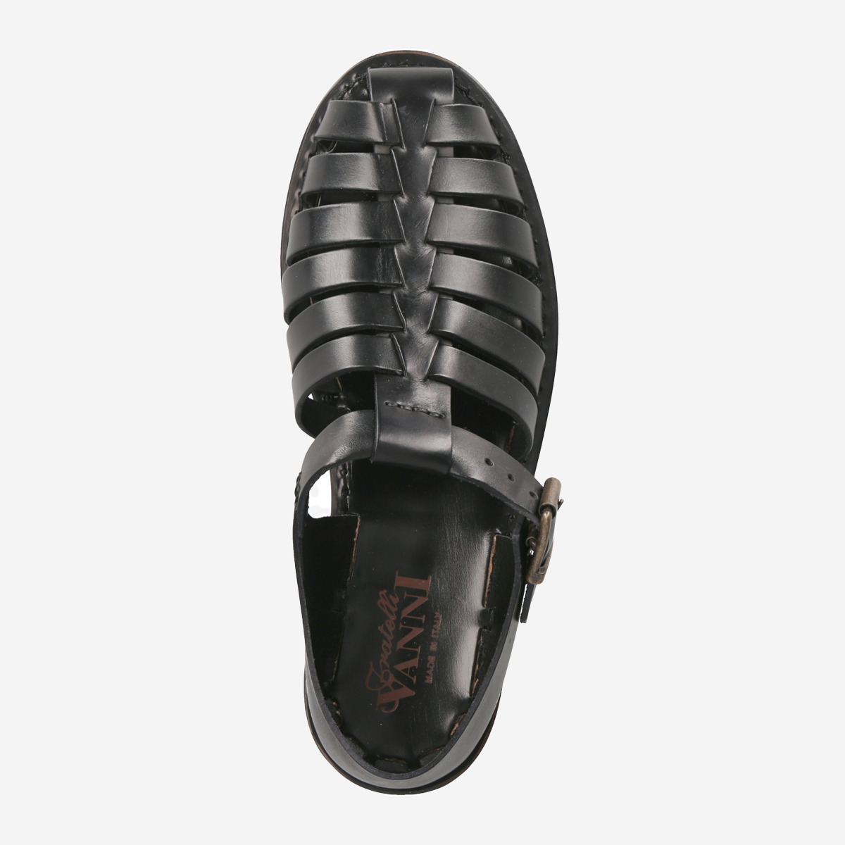 Fratelli vanni 2025 italian leather sandals