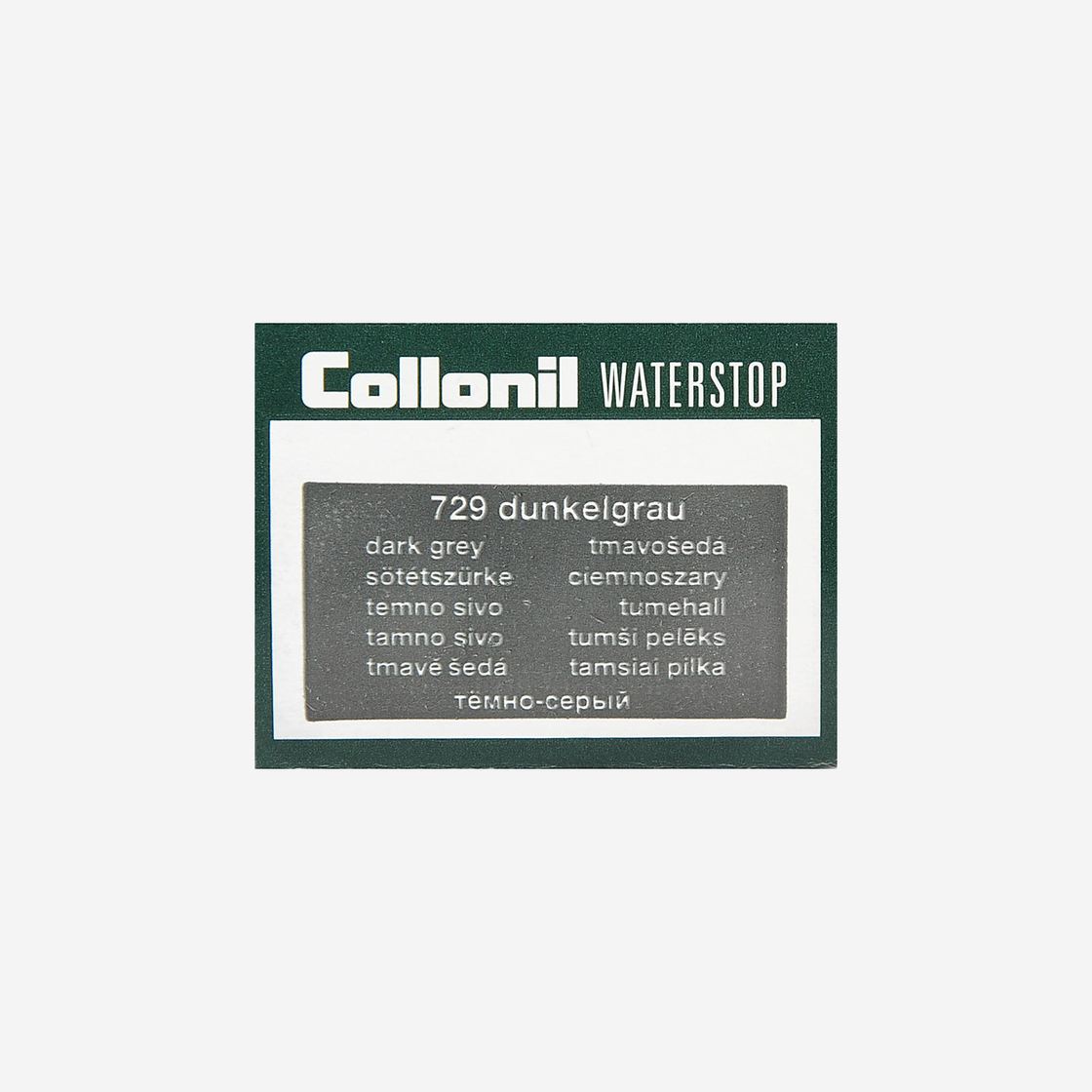 Collonil Waterstop Dark Gray - Dark Gray - Rear View