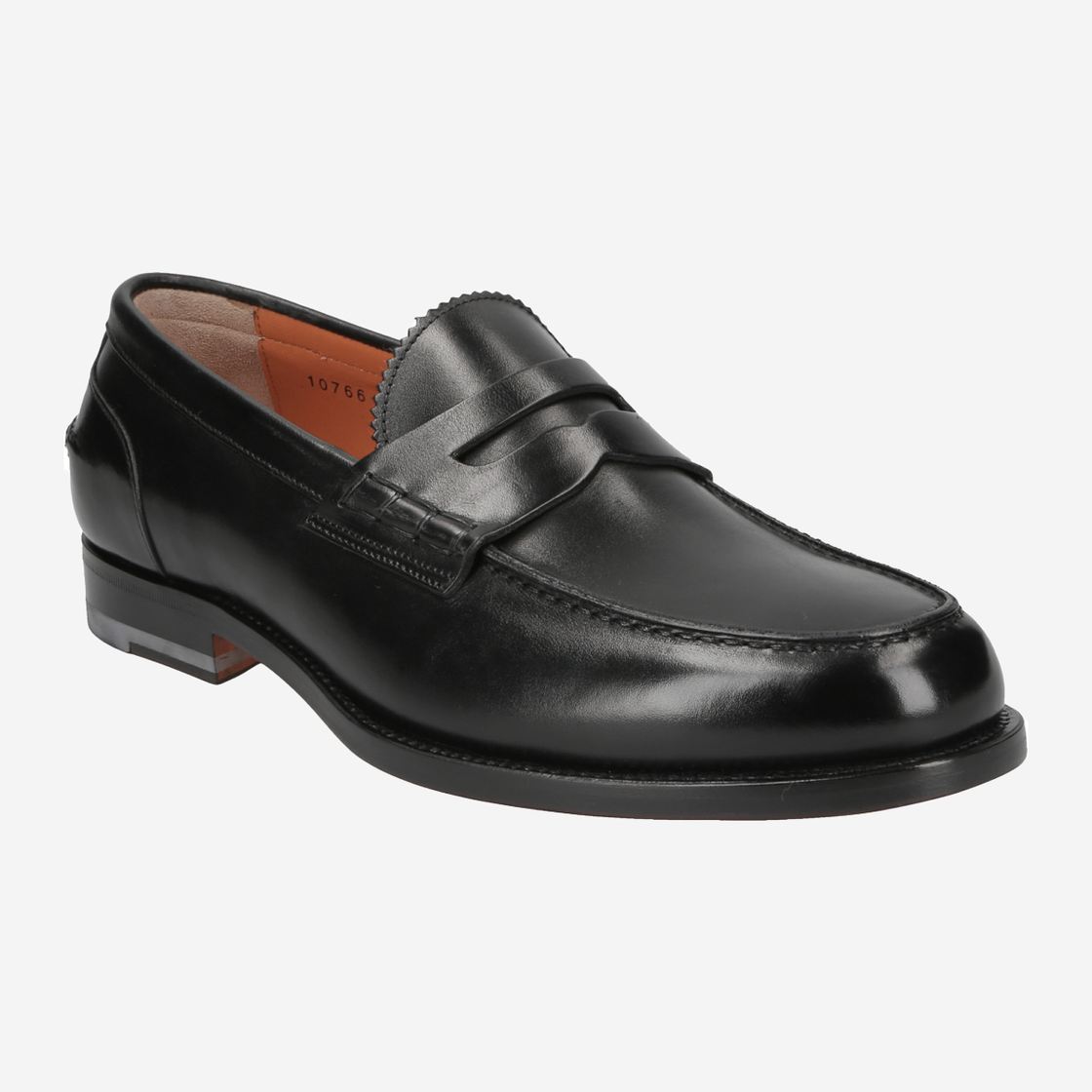 Santoni 10766 - Black - Front view