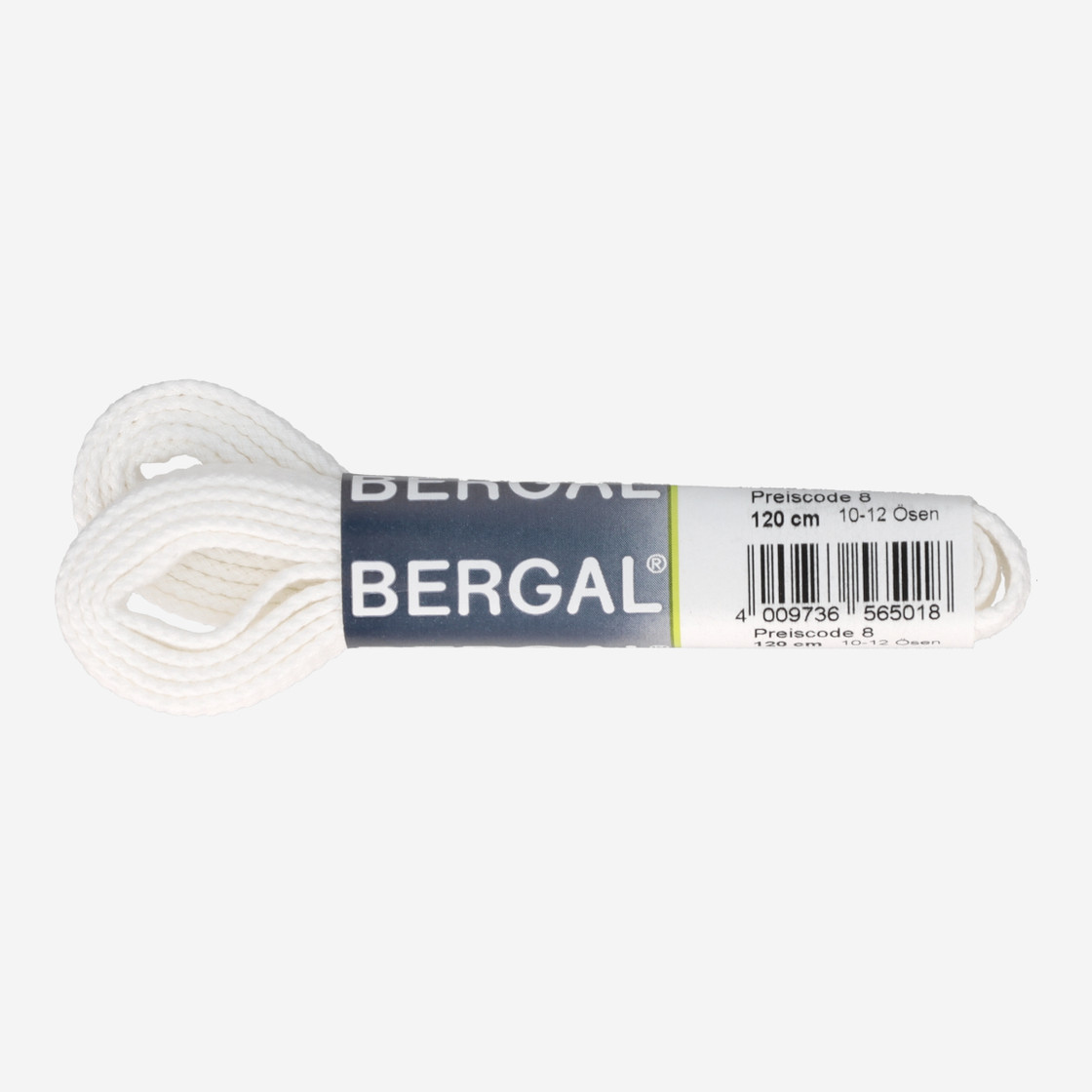 Bergal Flach weiss - Weiss - Rückansicht
