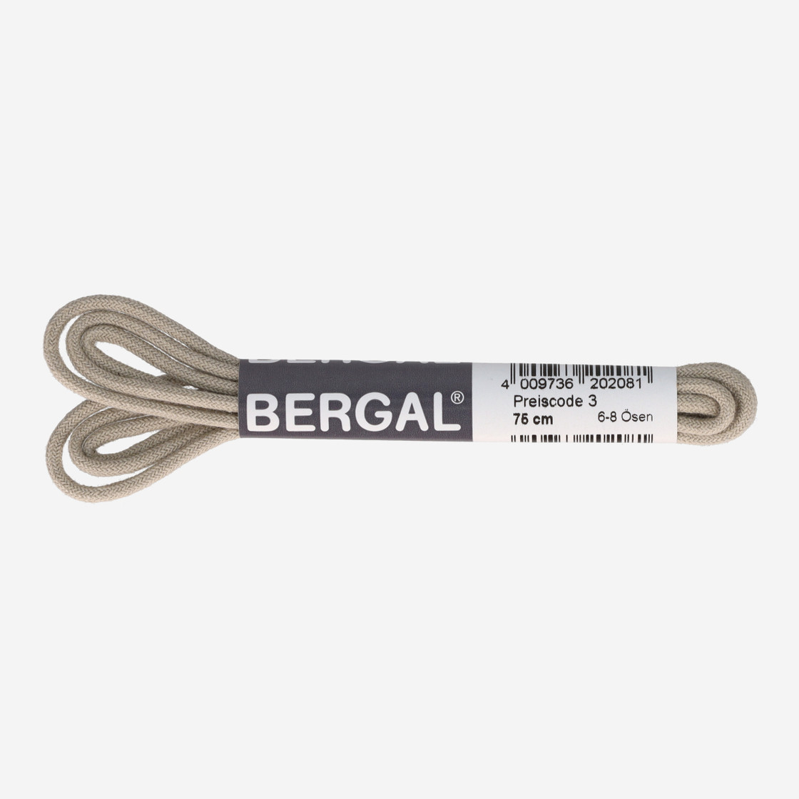 Bergal Round gray - Gray - Rear view