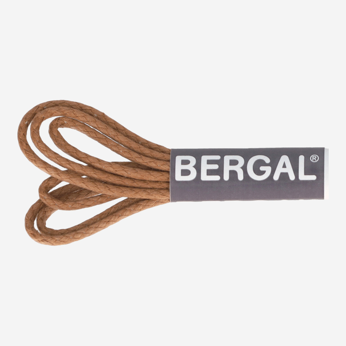 Bergal Round light brown - Brown - Back view