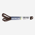 Bergal flat thin waxed brown - Dark brown - Back view